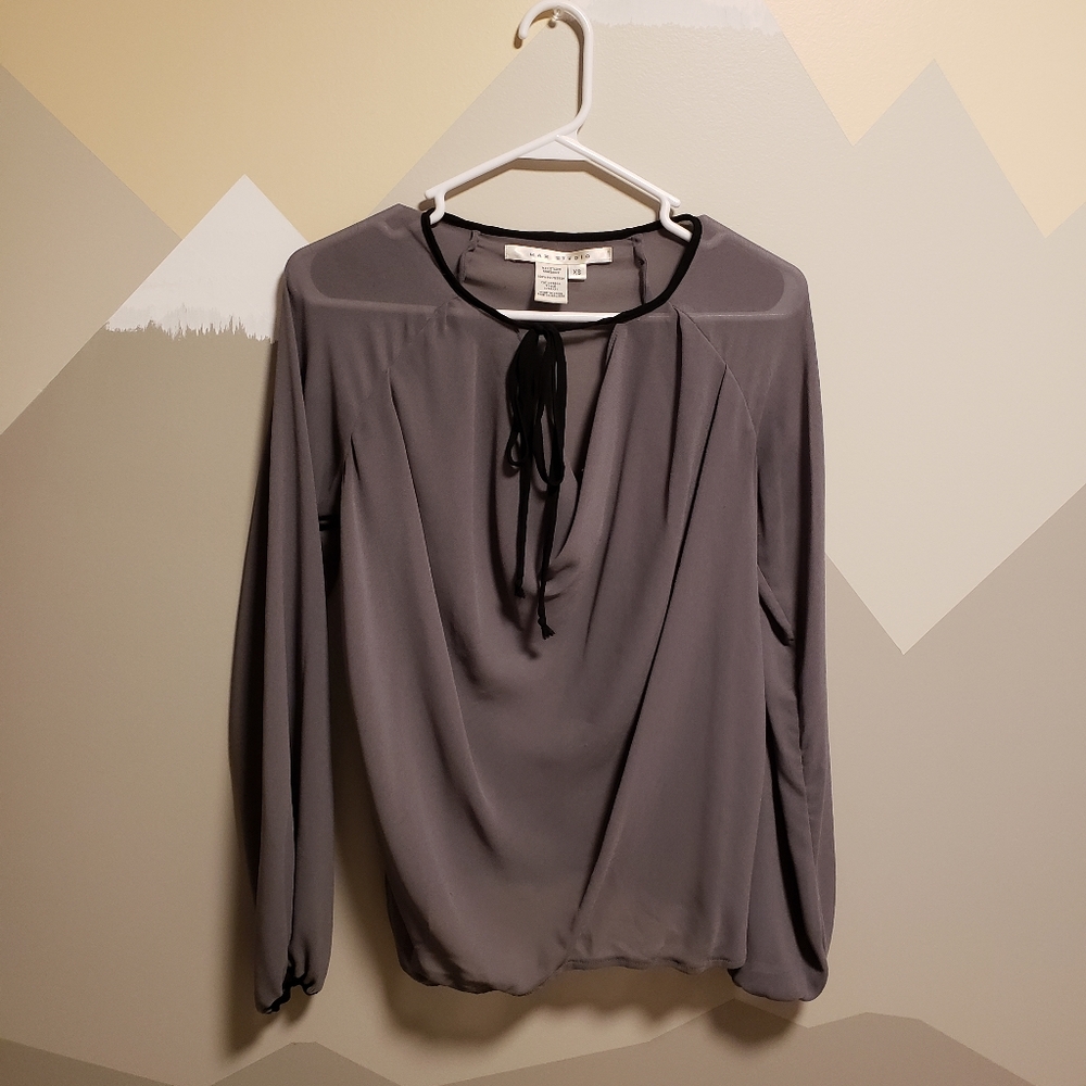 Max studio blouse xs